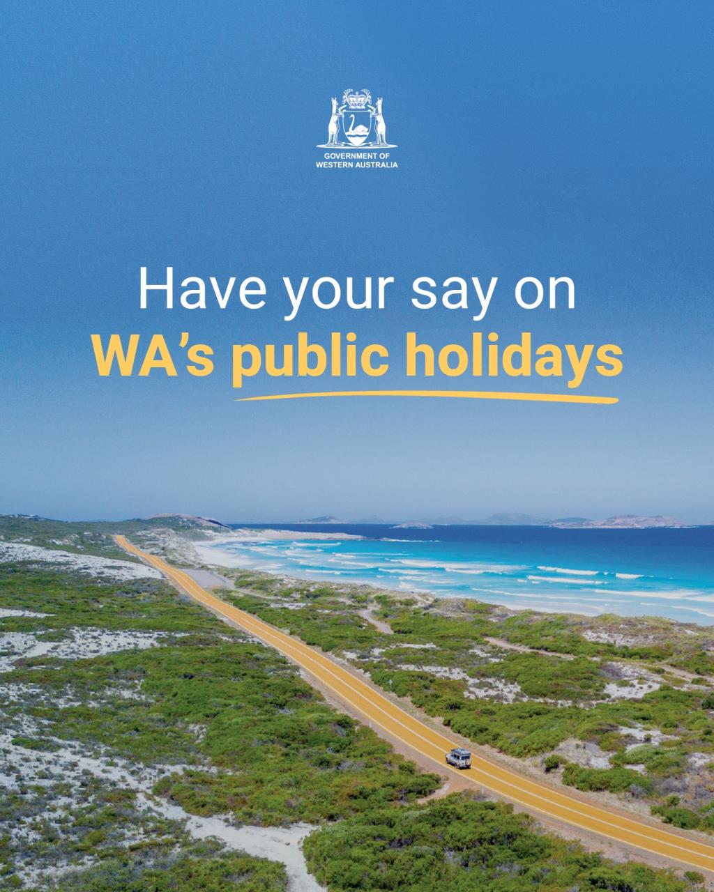 Have your say about updating WA's public holiday schedule