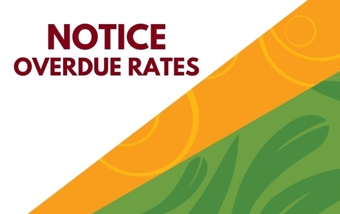 Notice of Overdue Rates